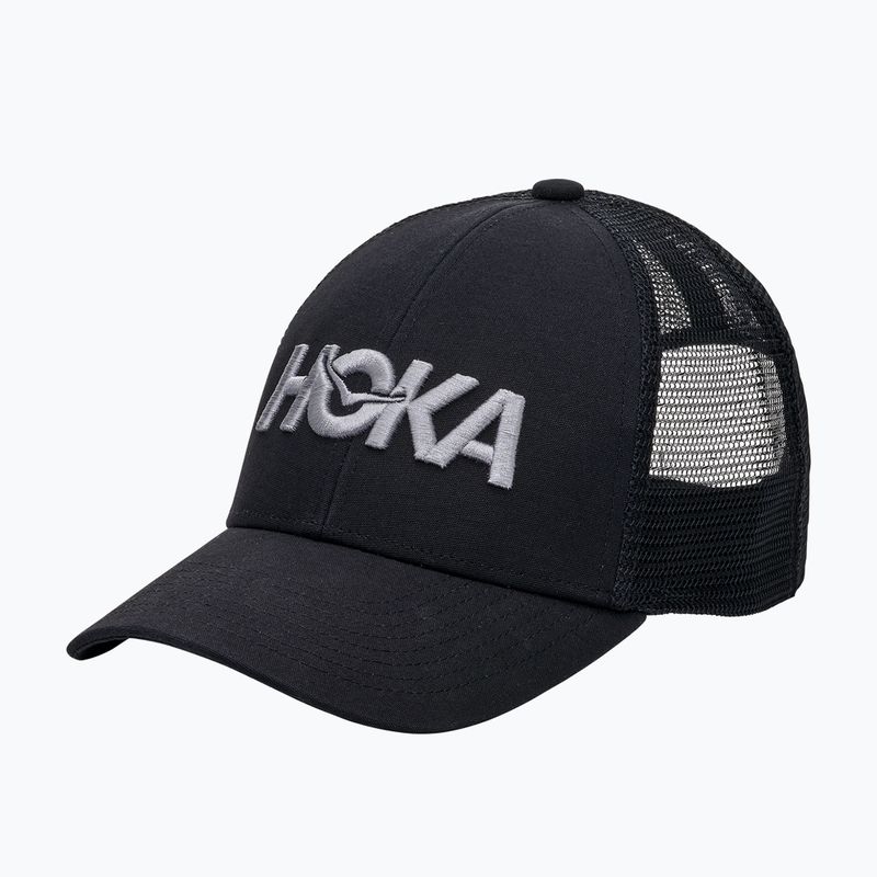 Șapcă cu cozoroc HOKA Core Logo Trucker black
