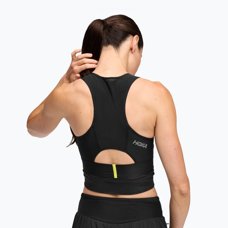 Sutien sportiv HOKA Race Day negru/negru 5