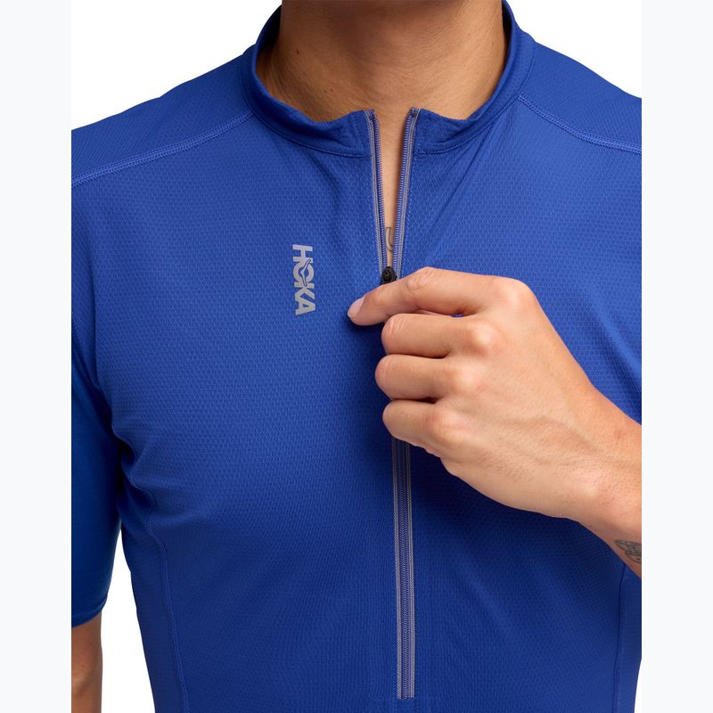 Tricou de alergare pentru bărbați HOKA Skybreeze ultramarin 5