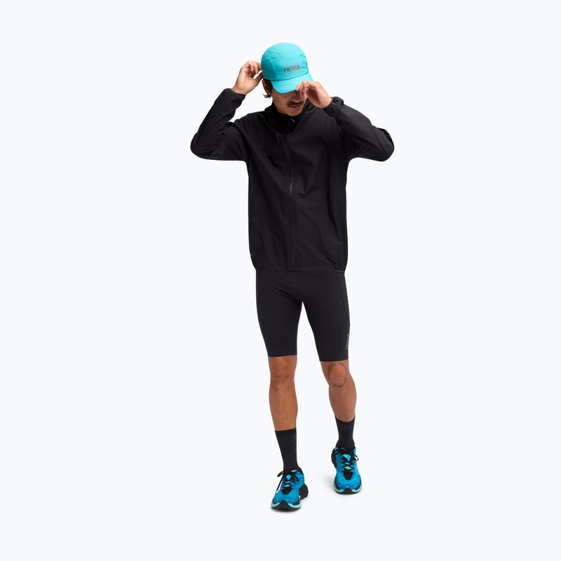 Geacă de alergare pentru bărbați HOKA Skybreeze Waterproof GTX black 2