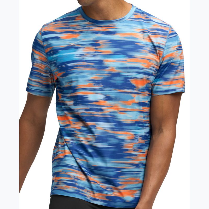 Tricou de alergare pentru bărbați HOKA Airolite 2.0 blue blurr 4