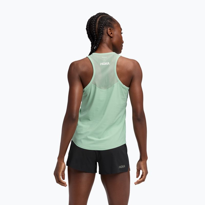 Tricou de alergare pentru femei HOKA Airolite Tank 2.0 jade 3