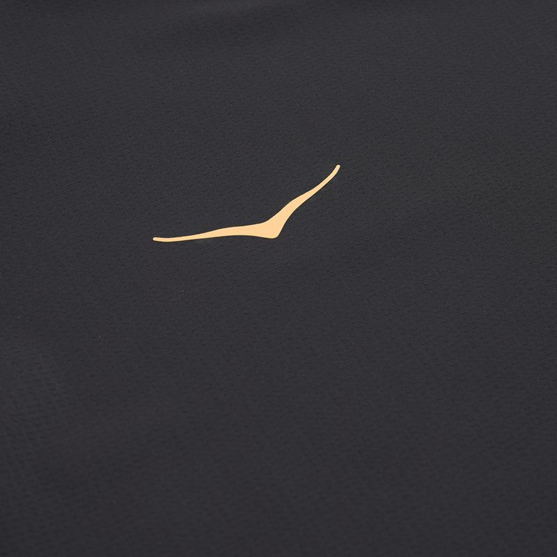 Tricou de alergare pentru femei HOKA Airolite 2.0 black/gold 7