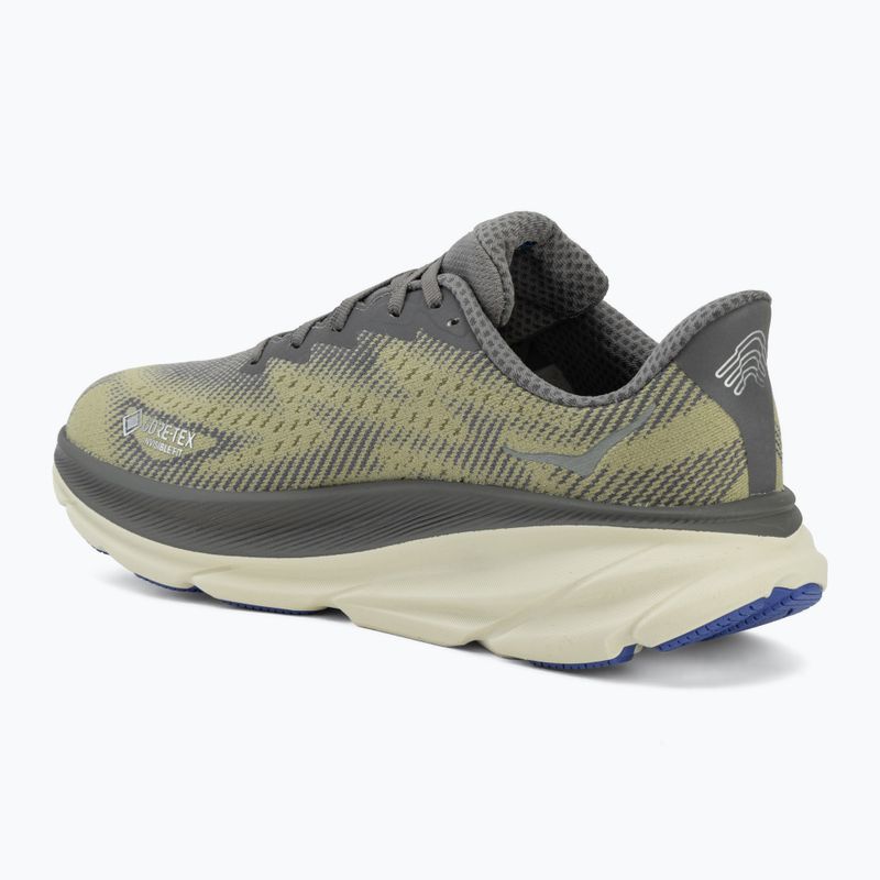 Încălțăminte de alergare pentru bărbați HOKA Clifton 9 GTX gravel/eggshell 3
