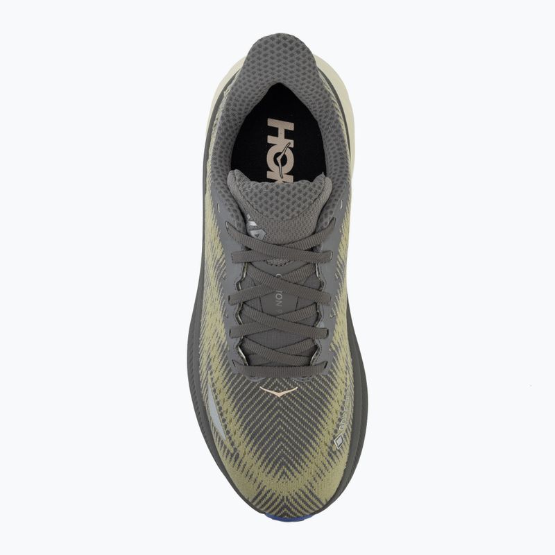 Încălțăminte de alergare pentru bărbați HOKA Clifton 9 GTX gravel/eggshell 5