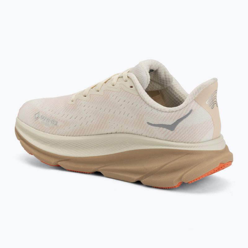 Încălțăminte de alergare pentru femei HOKA Clifton 9 GTX eggshell/khaki 3