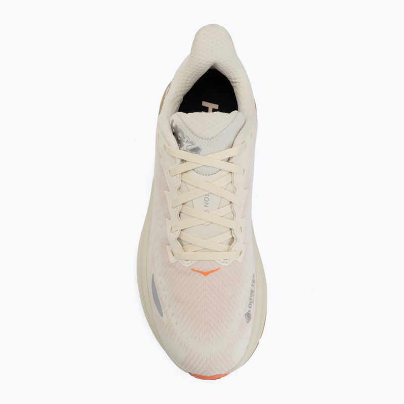 Încălțăminte de alergare pentru femei HOKA Clifton 9 GTX eggshell/khaki 5