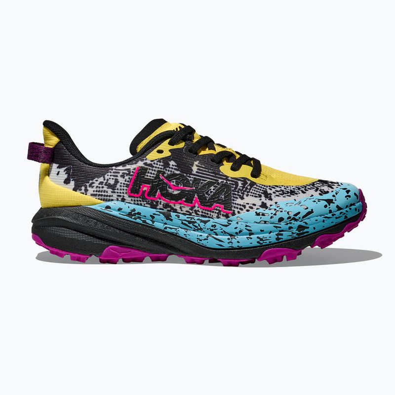 Încălțăminte de alergare pentru copii HOKA Speedgoat 6 electric lemon/black 2