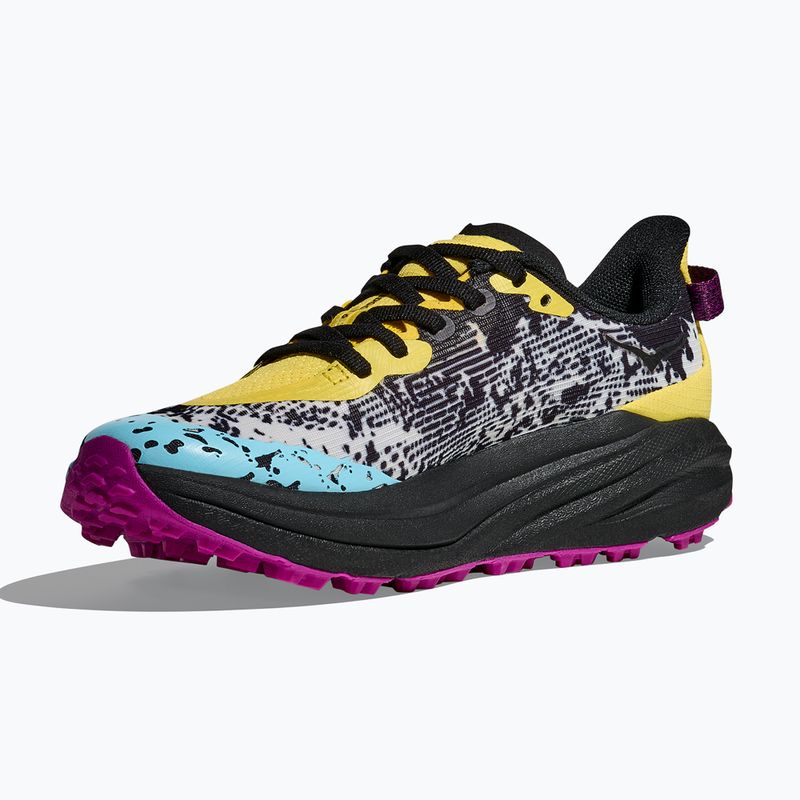 Încălțăminte de alergare pentru copii HOKA Speedgoat 6 electric lemon/black 4