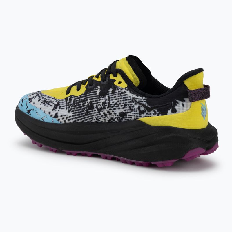 Încălțăminte de alergare pentru copii HOKA Speedgoat 6 electric lemon/black 3