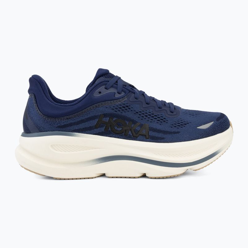 Încălțăminte de alergare pentru bărbați HOKA Bondi 9 midnight blue/varsity navy 2