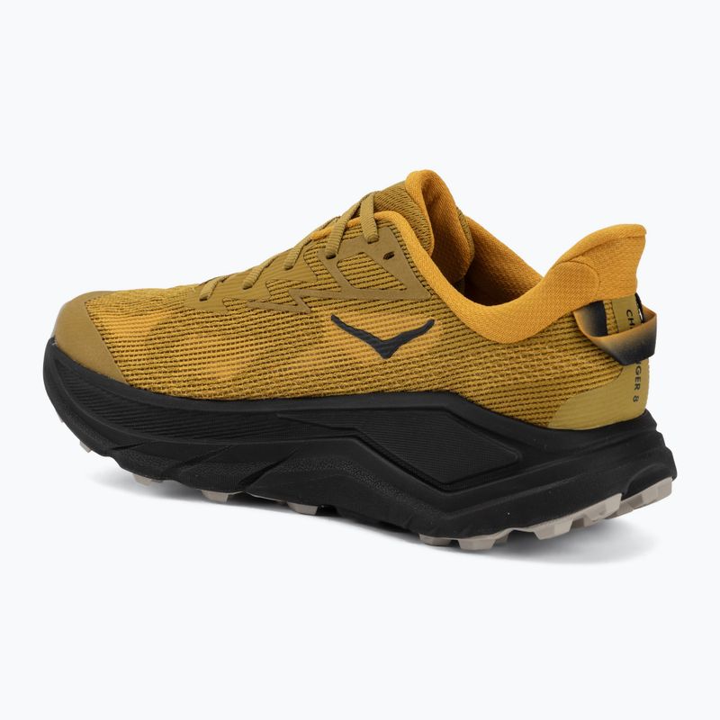Încălțăminte de alergare pentru bărbați HOKA Challenger 8 mustard seed/black 3