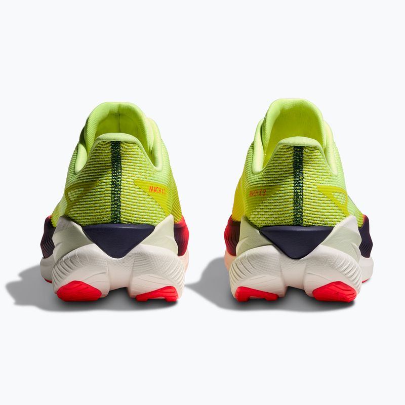 Încălțăminte de alergare pentru bărbați Hoka Mach X 3 neon yuzu/squid ink 6