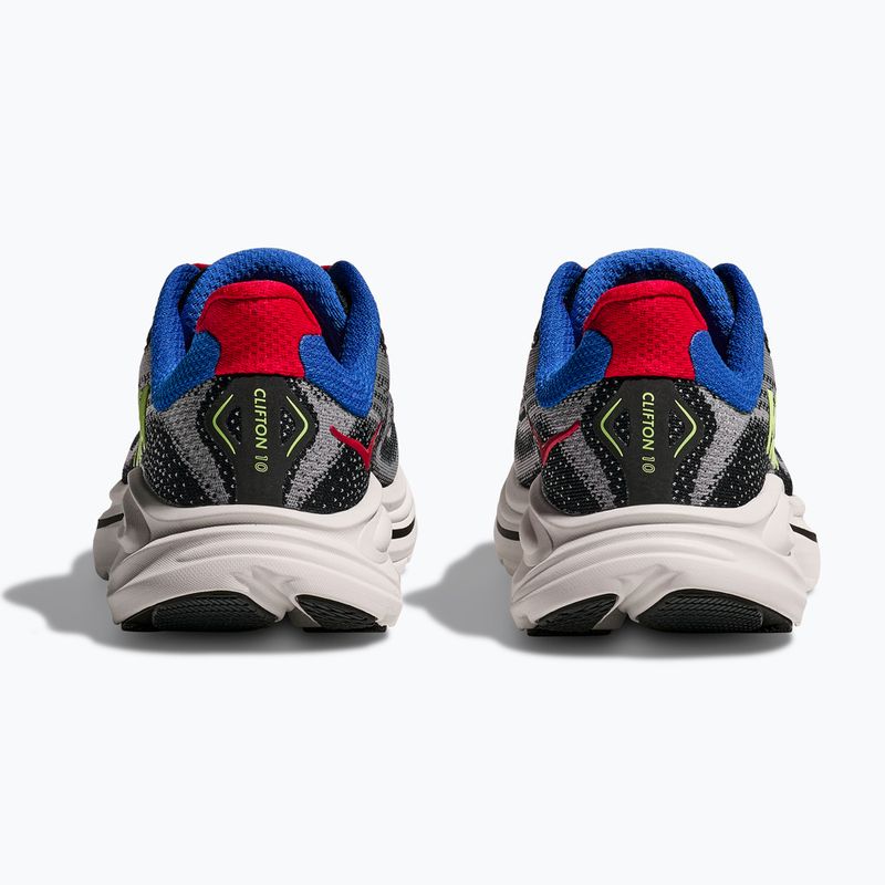 Încălțăminte de alergare pentru copii HOKA Clifton 10 foggy grey/black 6