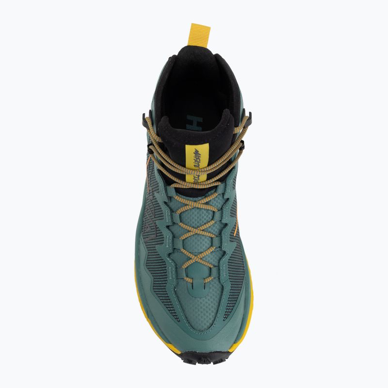 Încălțăminte de trekking pentru bărbați HOKA Mafate Hike thyme/yellow gold 5