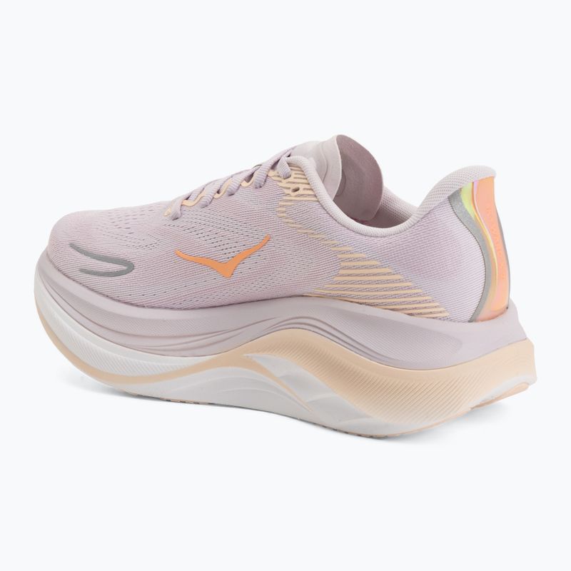 Încălțăminte de alergare pentru femei Hoka Skyward X 2 lilac cream/tangerine glow 3