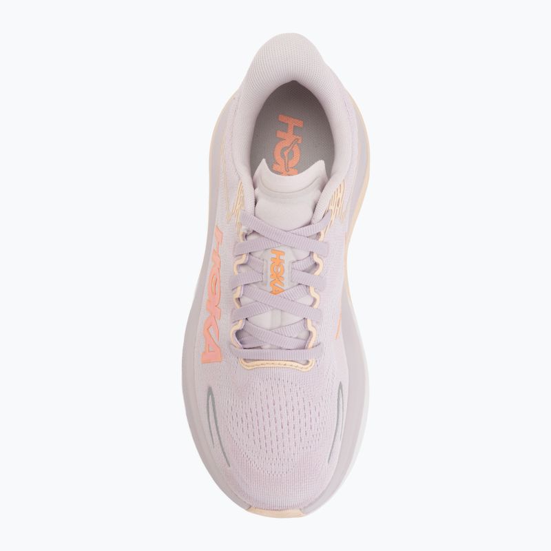 Încălțăminte de alergare pentru femei Hoka Skyward X 2 lilac cream/tangerine glow 5