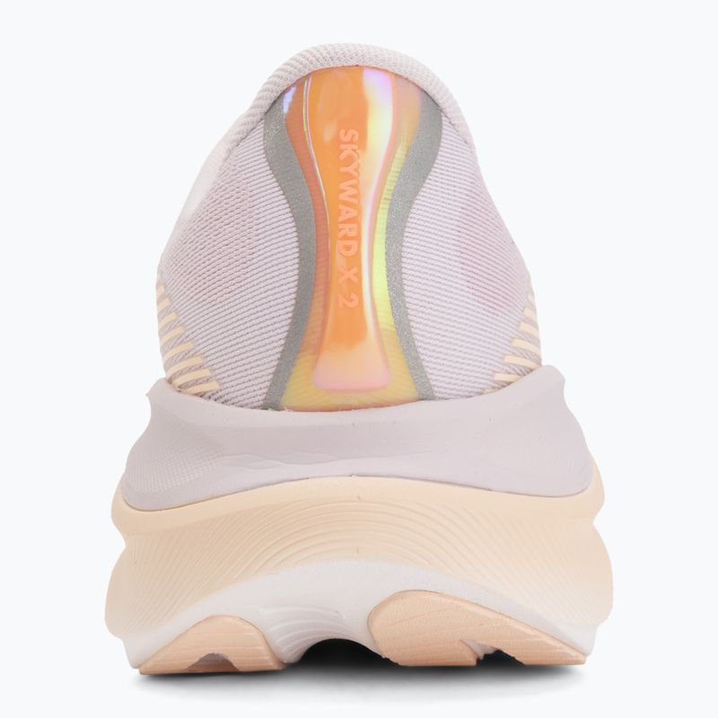 Încălțăminte de alergare pentru femei Hoka Skyward X 2 lilac cream/tangerine glow 6