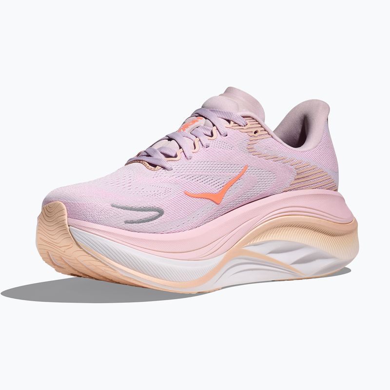Încălțăminte de alergare pentru femei Hoka Skyward X 2 lilac cream/tangerine glow 2