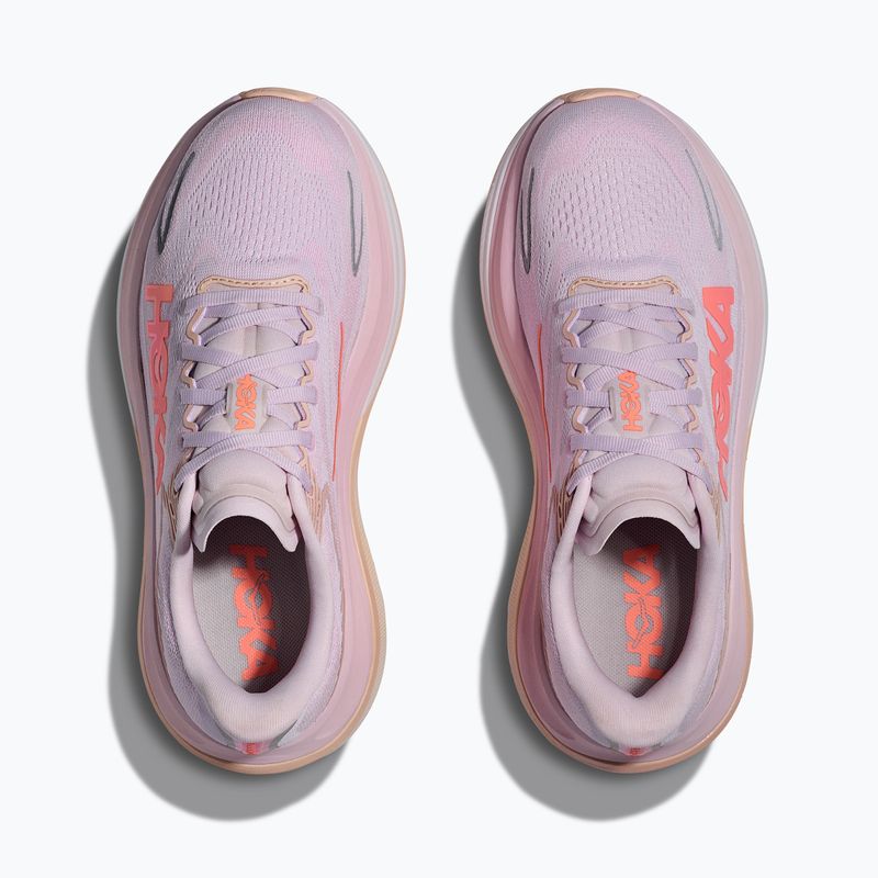 Încălțăminte de alergare pentru femei Hoka Skyward X 2 lilac cream/tangerine glow 7