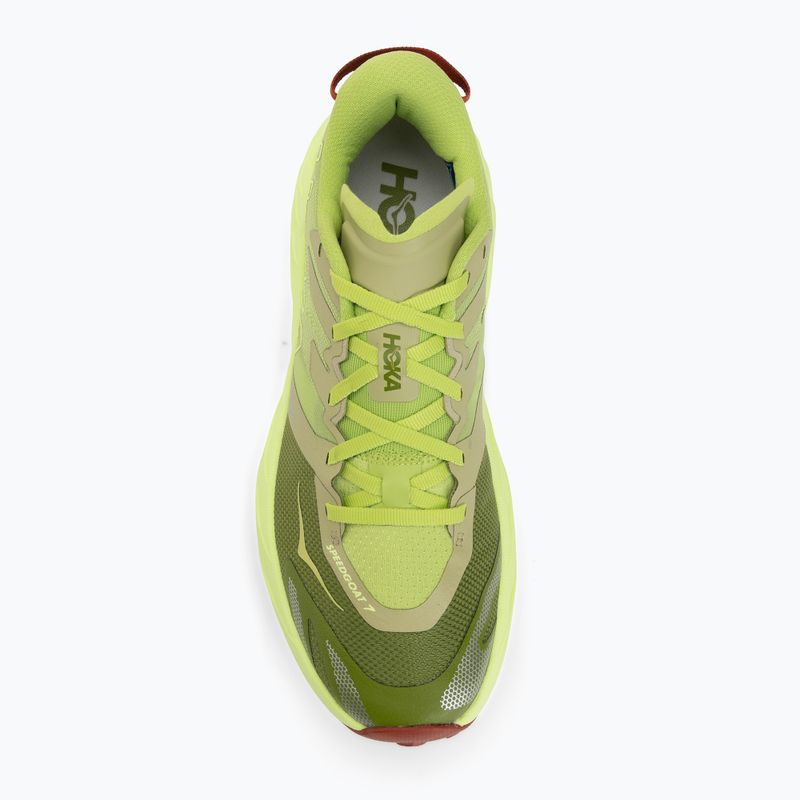 Încălțăminte de alergare pentru bărbați HOKA Speedgoat 7 kiwi/neon tuzu 5