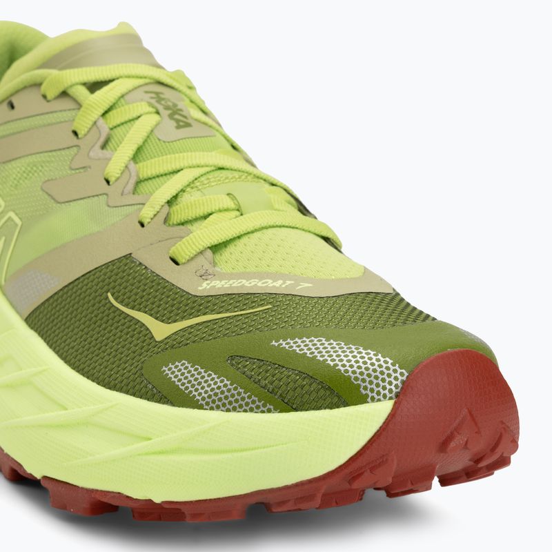 Încălțăminte de alergare pentru bărbați HOKA Speedgoat 7 kiwi/neon tuzu 7