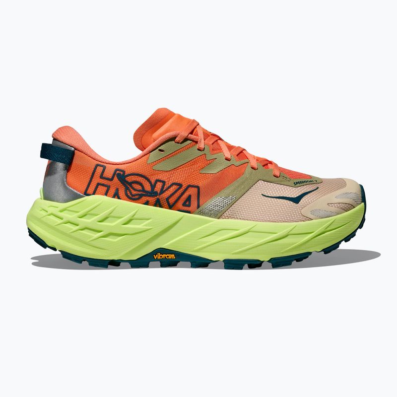Încălțăminte de alergare pentru femei HOKA Speedgoat 7 persimmon/neon yuzu 3