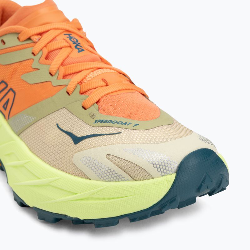 Încălțăminte de alergare pentru femei HOKA Speedgoat 7 persimmon/neon yuzu 7