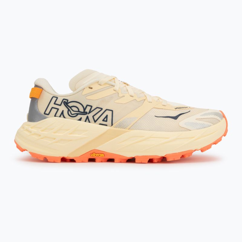 Încălțăminte de alergare pentru femei  HOKA Speedgoat 7 vintage yellow/neon flame 2