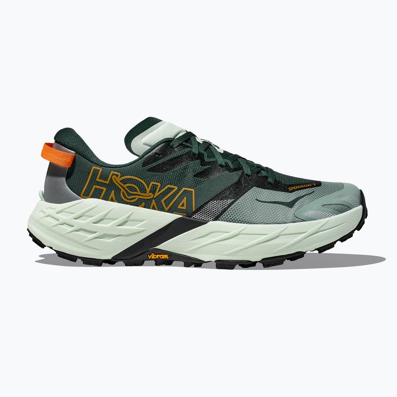 Încălțăminte de alergare pentru bărbați HOKA Speedgoat 7 Wide bay leaf/sea glass 10