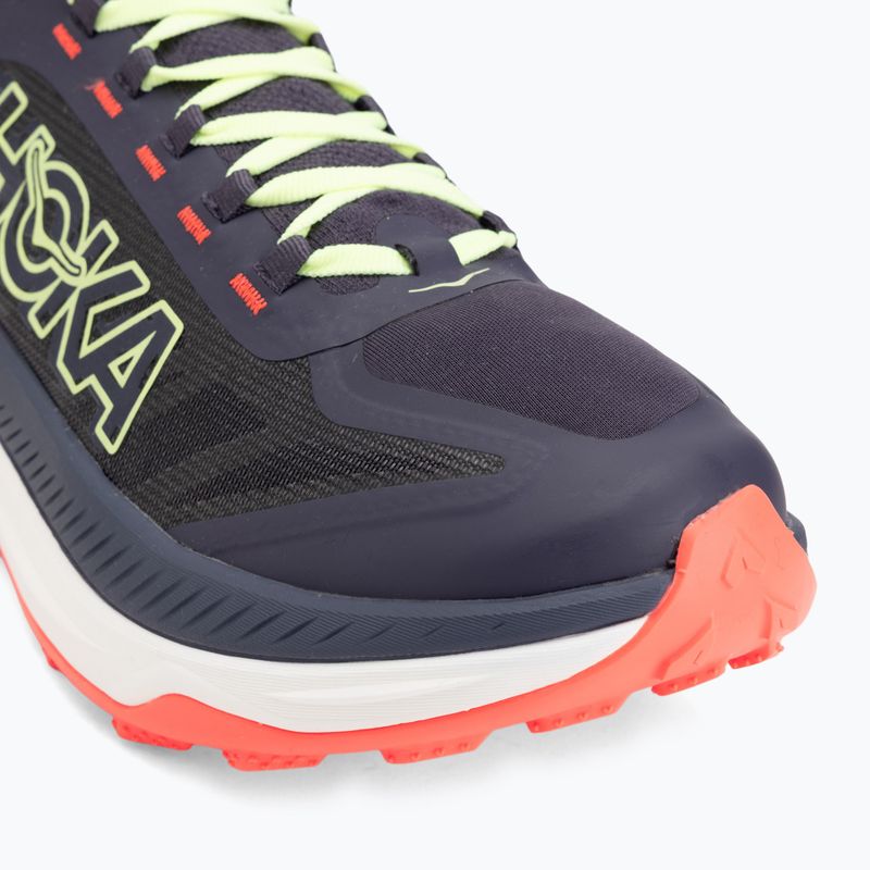 Încălțăminte de alergare pentru bărbați HOKA Tecton X 3 squid ink/neon lame 7