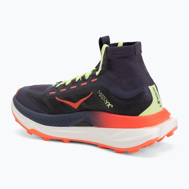 Încălțăminte de alergare pentru femei HOKA Tecton X 3 squid ink/neon lame 3