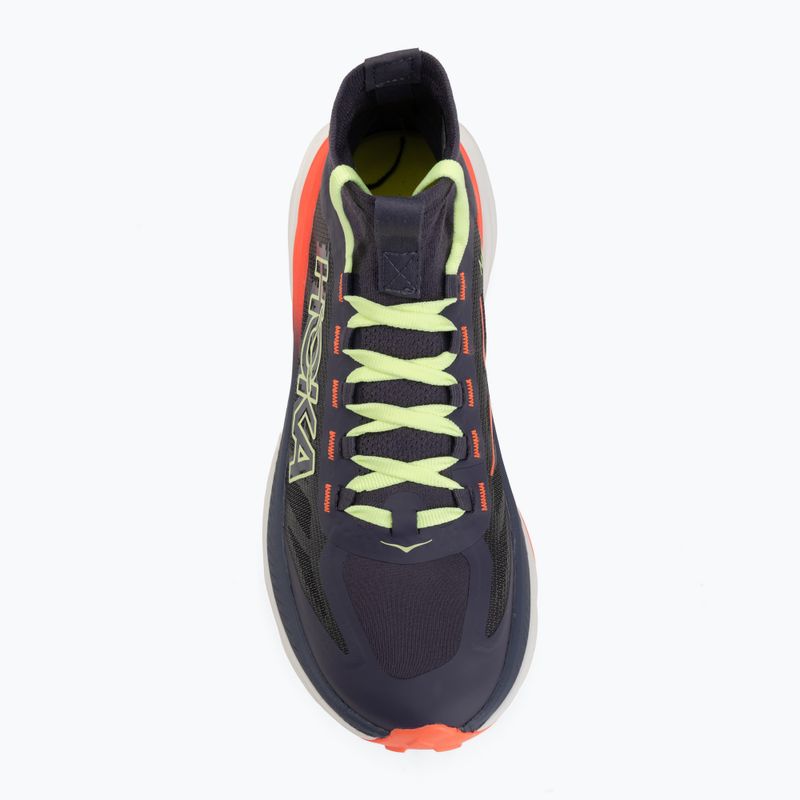 Încălțăminte de alergare pentru femei HOKA Tecton X 3 squid ink/neon lame 5