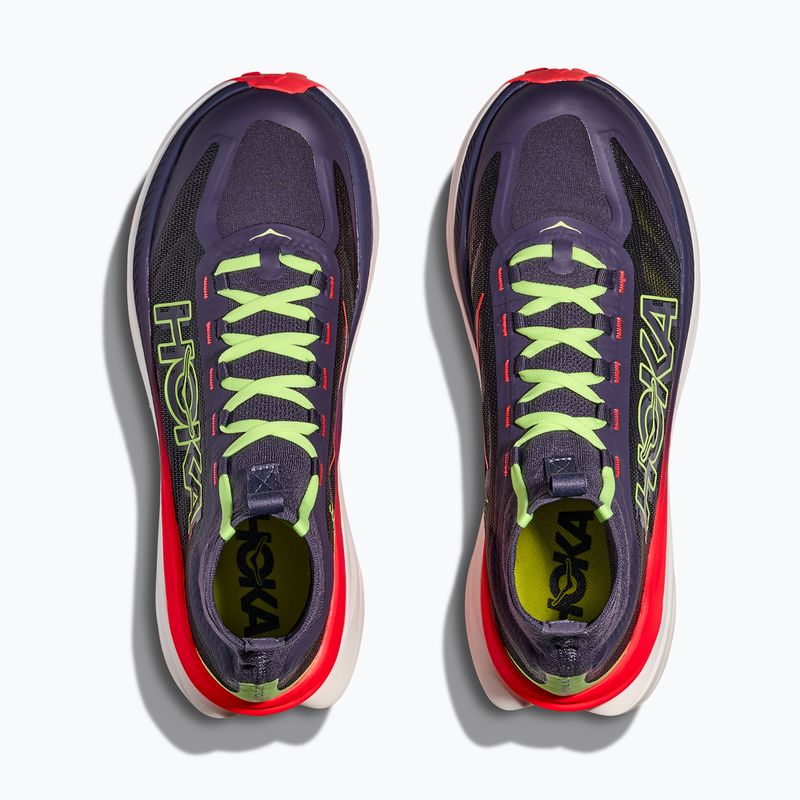 Încălțăminte de alergare pentru femei HOKA Tecton X 3 squid ink/neon lame 7