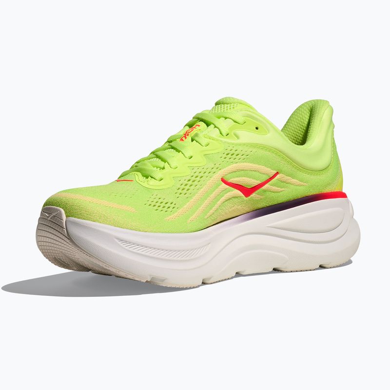 Încălțăminte de alergare pentru bărbați HOKA Bondi 9 neon yuzu/sunlight 2