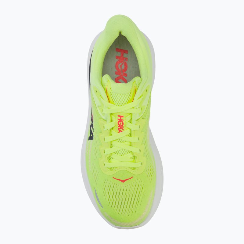 Încălțăminte de alergare pentru bărbați HOKA Bondi 9 neon yuzu/sunlight 5