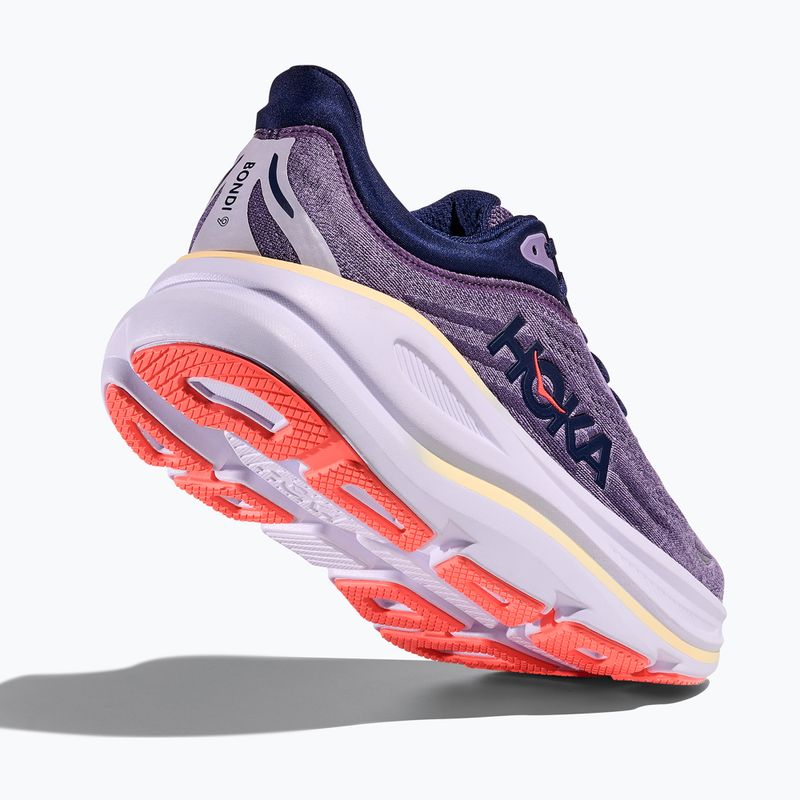 Încălțăminte de alergare pentru femei HOKA Bondi 9 berry jam/berry patch 5