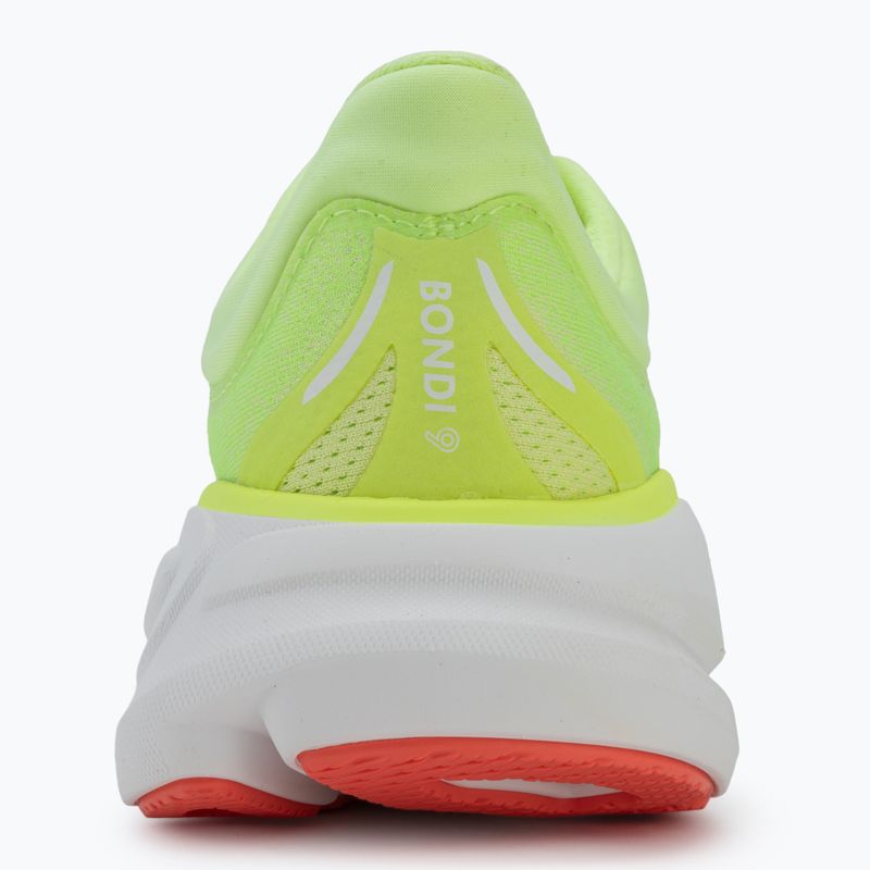 Încălțăminte de alergare pentru femei HOKA Bondi 9 neon yuzu/sunlight 6