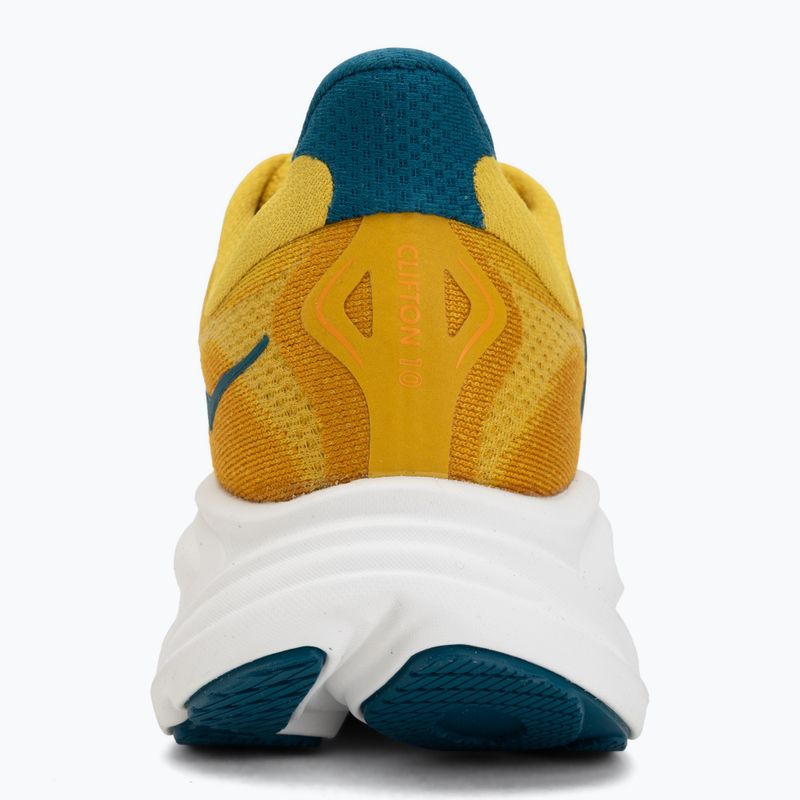 Încălțăminte de alergare pentru bărbați HOKA Clifton 10 yellow gold/tidal wave 6