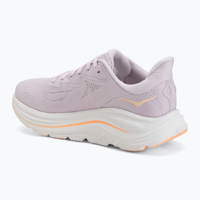 Încălțăminte de alergare pentru femei HOKA Clifton 10 lilac cream/tangerine glow 3