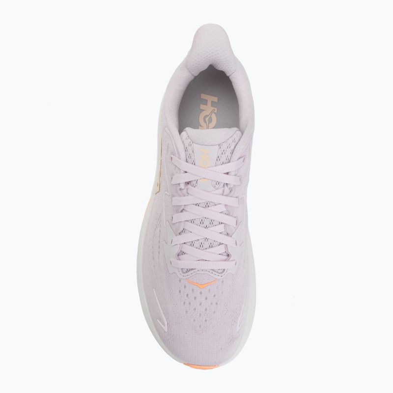 Încălțăminte de alergare pentru femei HOKA Clifton 10 lilac cream/tangerine glow 5