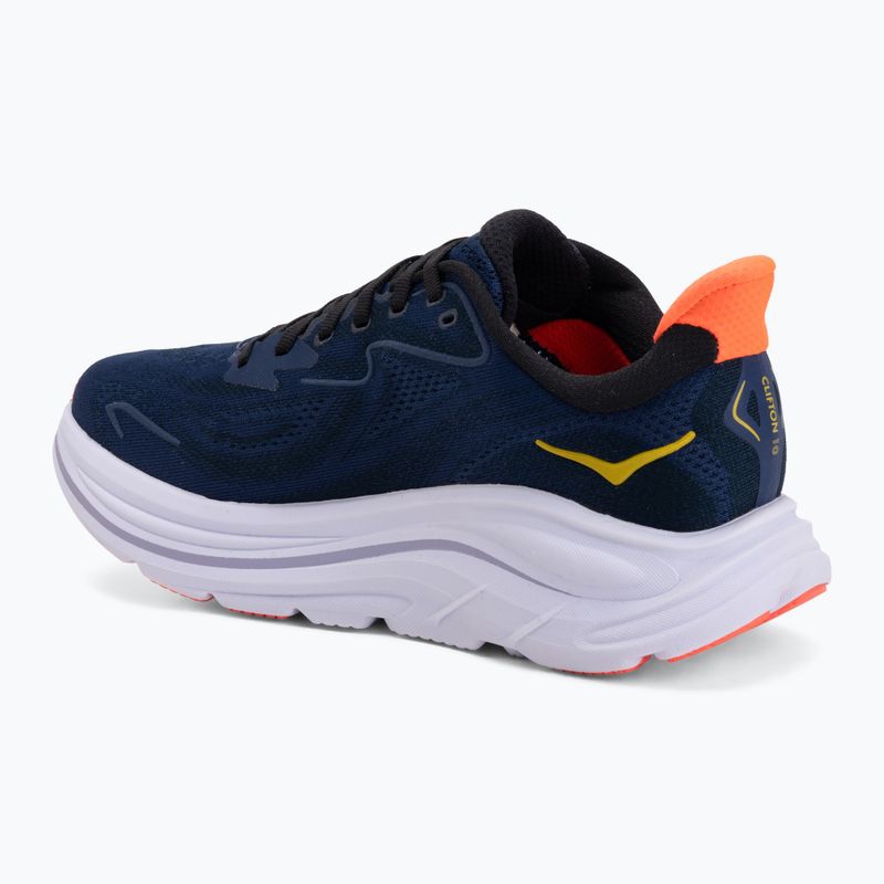 Încălțăminte de alergare pentru femei HOKA Clifton 10 midnight blue/starlight glow 3