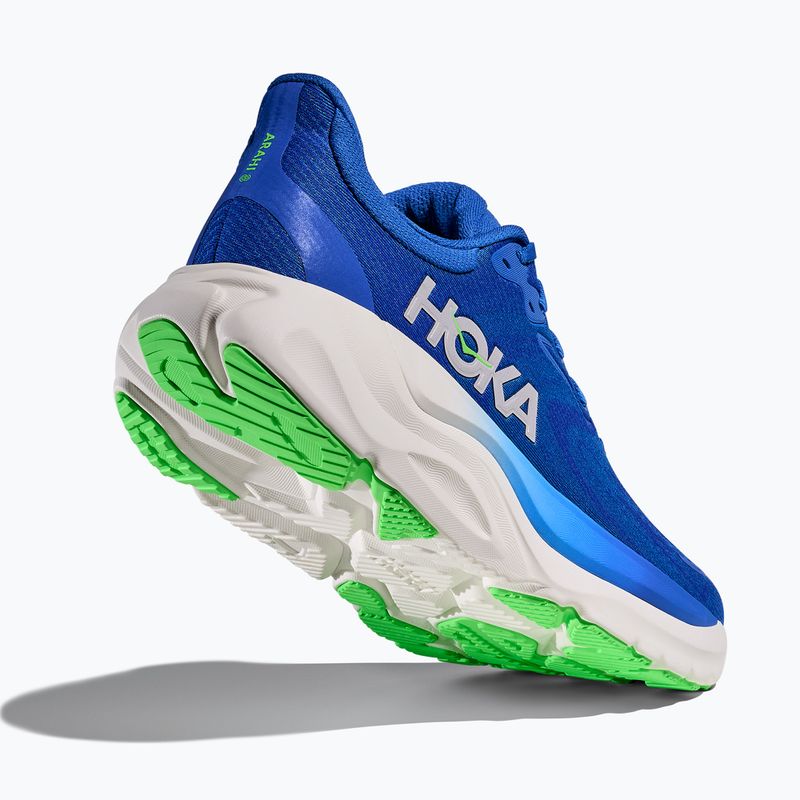 Încălțăminte de alergare pentru bărbați HOKA Arahi 8 cobalt blue/neon green 5