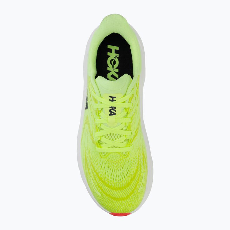 Încălțăminte de alergare pentru bărbați HOKA Arahi 8 neon yuzu/neon flame 5