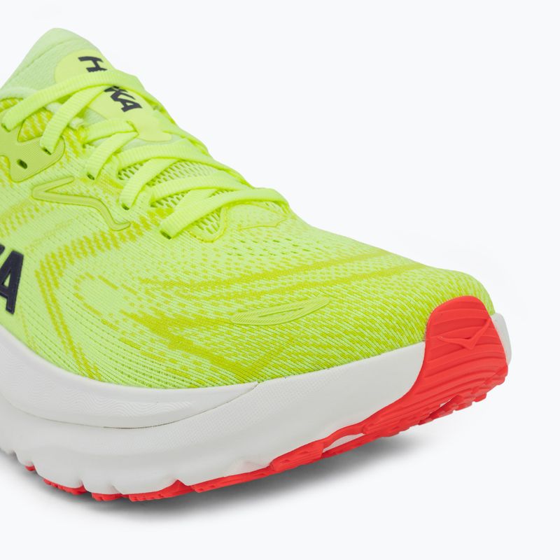 Încălțăminte de alergare pentru bărbați HOKA Arahi 8 neon yuzu/neon flame 7