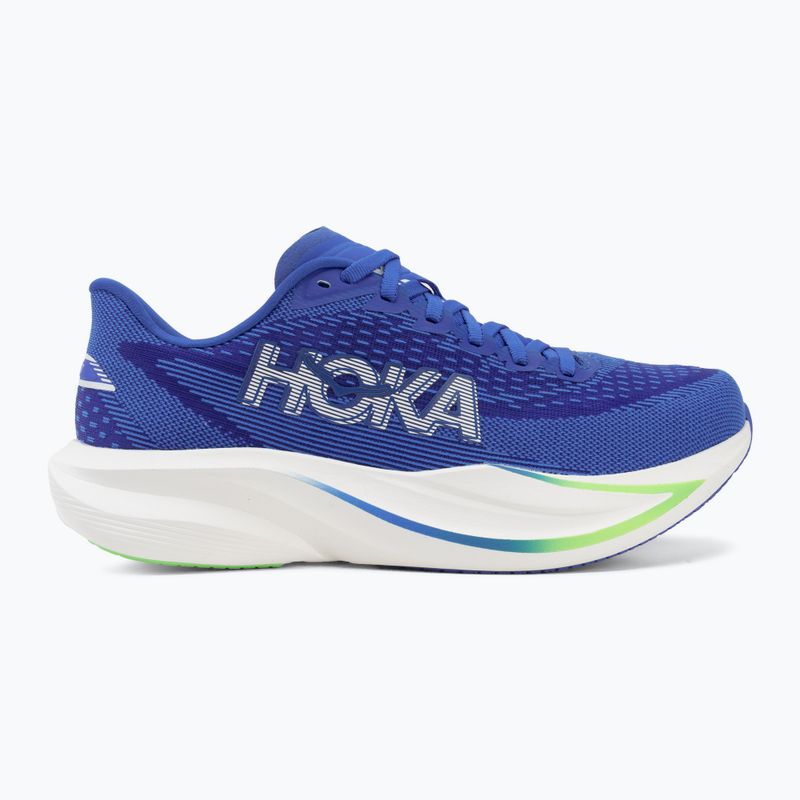 Încălțăminte de alergare pentru bărbați HOKA Mach 7 cobalt blue/neon green 2