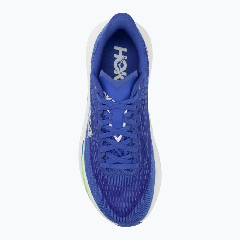 Încălțăminte de alergare pentru bărbați HOKA Mach 7 cobalt blue/neon green 5