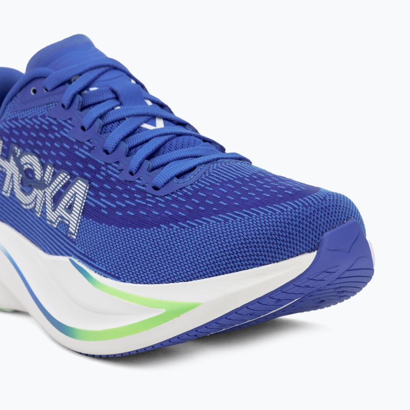 Încălțăminte de alergare pentru bărbați HOKA Mach 7 cobalt blue/neon green 7