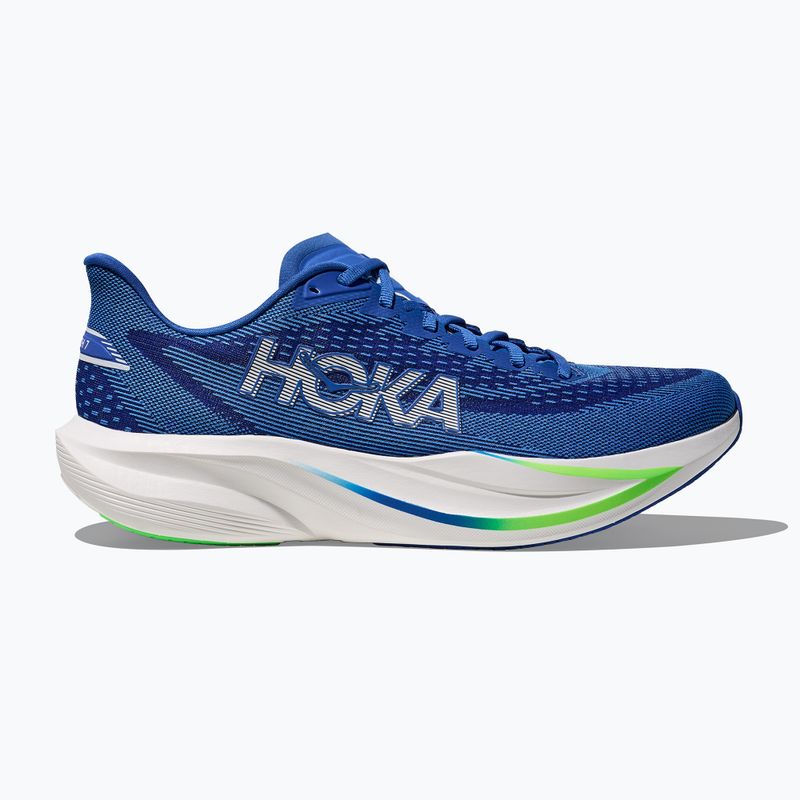 Încălțăminte de alergare pentru bărbați HOKA Mach 7 cobalt blue/neon green 3
