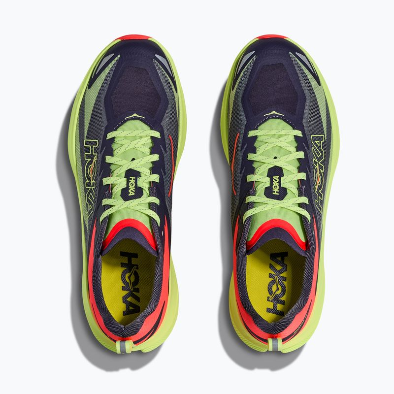Încălțăminte de alergare pentru bărbați HOKA Zinal 3 squid ink/neon yuzu 7